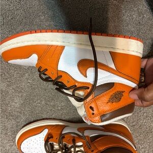 Nike Red and Black Air Jordan Box